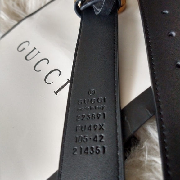 Leather Gucci Belt AUTHENTIC main image 3